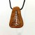 wisiorek damski drewniany z choinką wyciętą na wylot wisiorka, drewno oliwne,  wisiorek jest na bawełnianym sznurku z możliwością regulacji długości, wysokość wisiorka 53mm