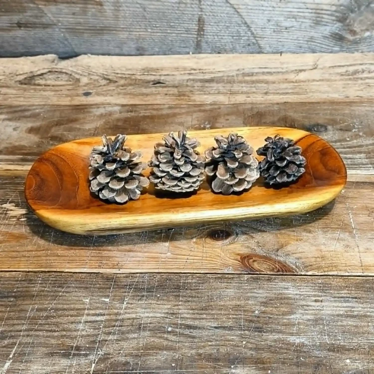 patera na cukierki owoce drewno tekowe nela wood
