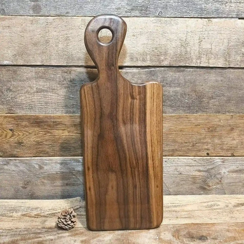 deska do krojeni i spodawania przekasek monolit z orzecha amerykanskiego wymary 59x21,5cm
