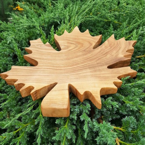 patera drewniana 
patera na owoce
patera ozdobna
misa na owoce drewniana
wymiary patery 30x29cm