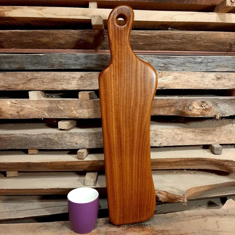 Ekskluzywna deska Afromosia Nela Wood - naturalna tekstura drewna egzotycznego