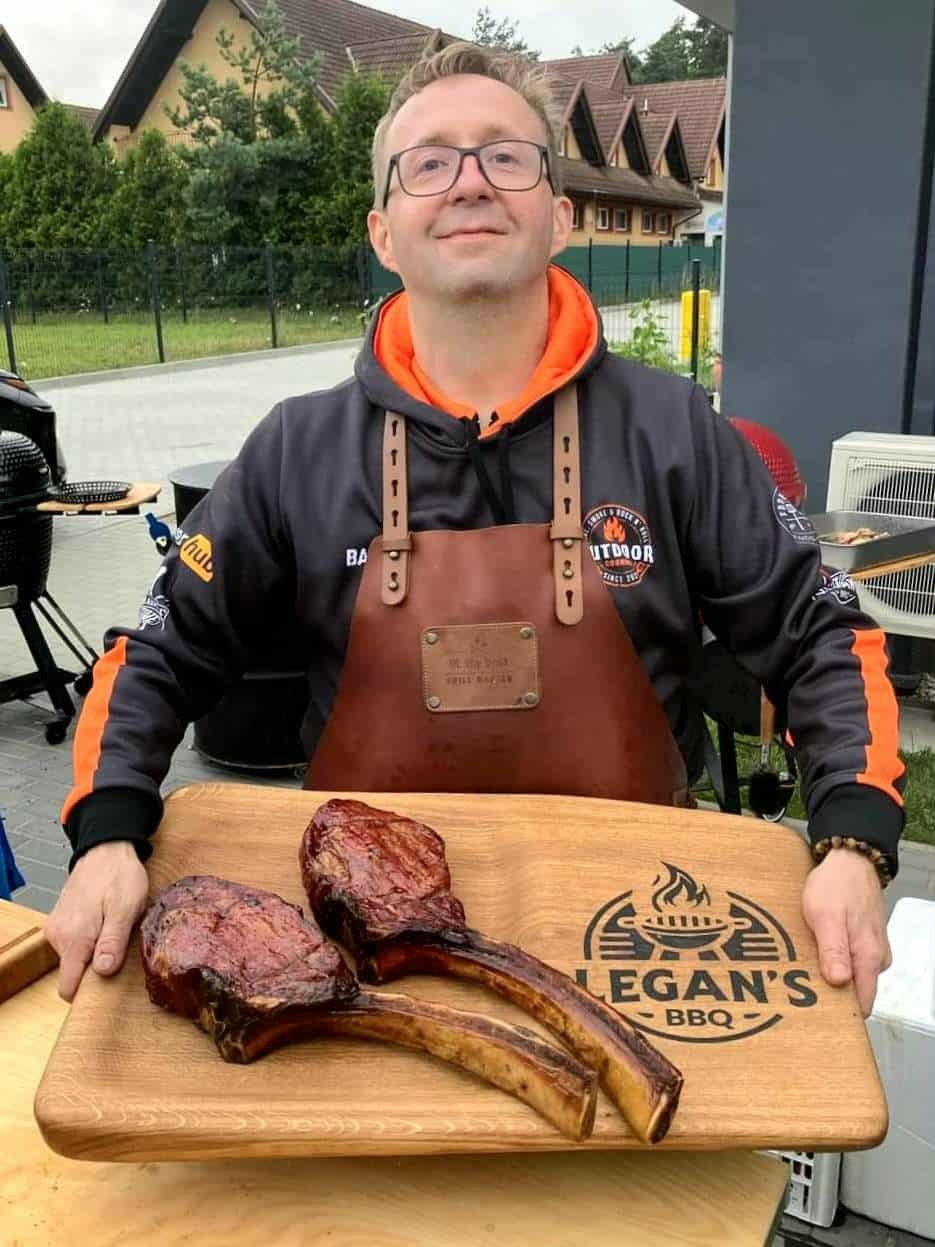 Bartek Legan i jego personalizowana deska Nela Wood do zadań specjalnych